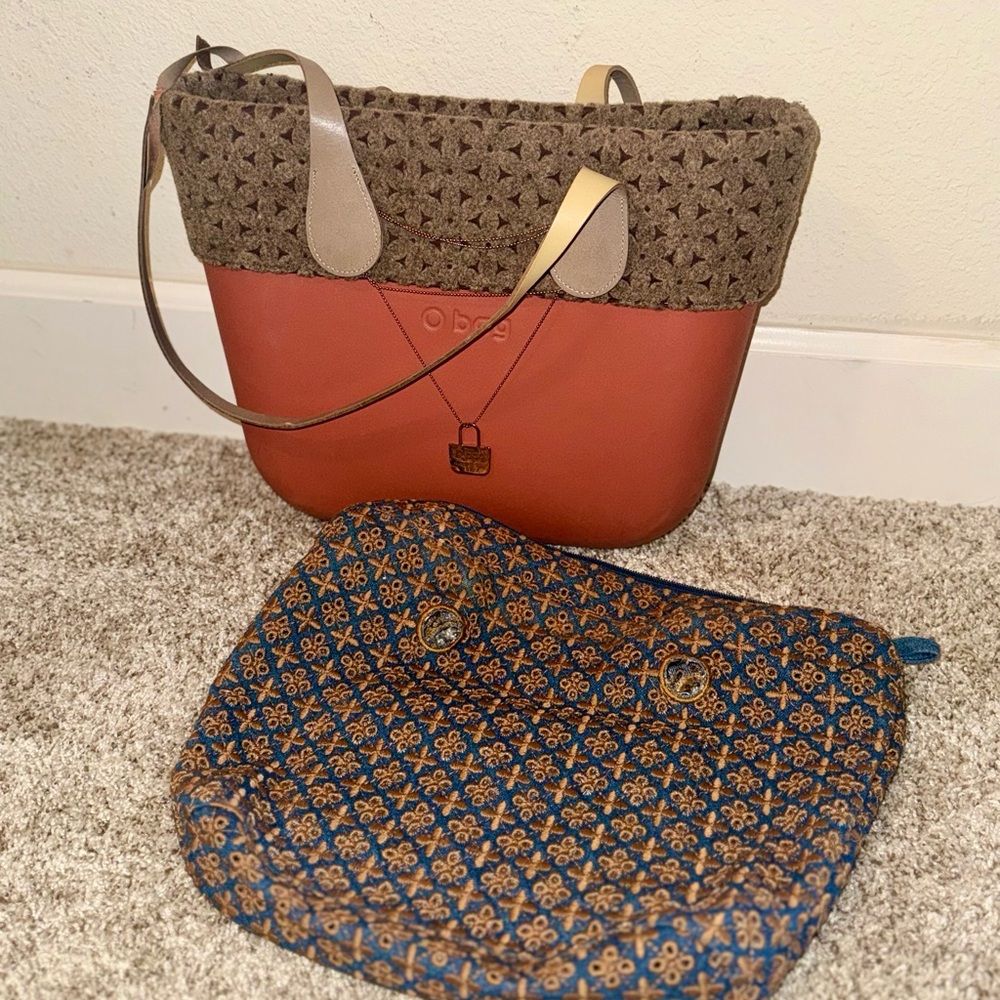 OBag rubber Italian Women's Handbag/Tote